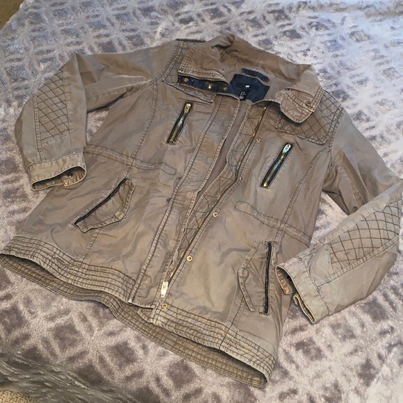 H&M Jackets & Blazers - Utility army jacket